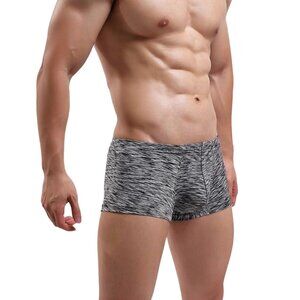 Men's Makeiit | 3 Pack | Mid-Rise | Grey & Black | Boxer Briefs | US L/XL